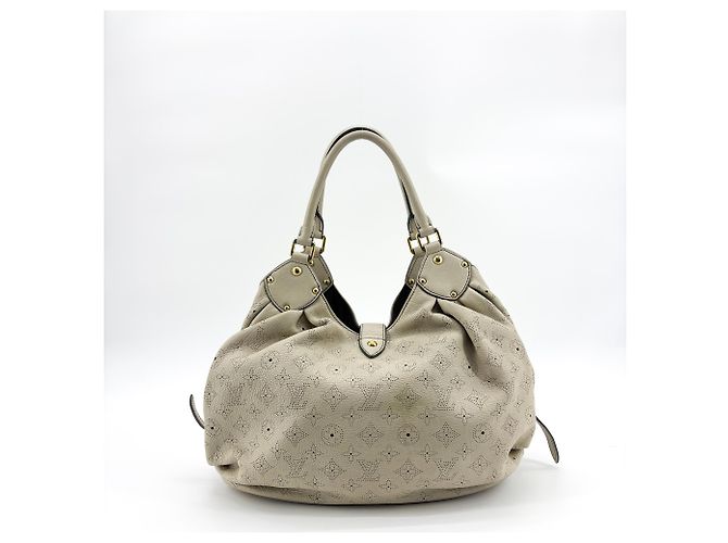 Louis Vuitton L Hobo Mahina Leather Beige - Ansicht 2