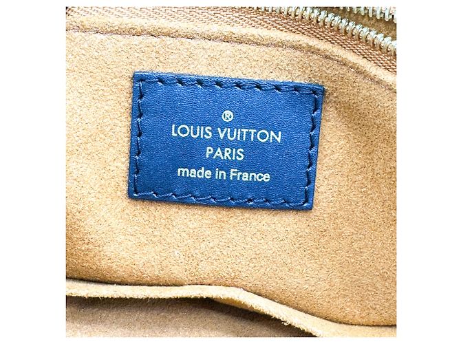 Louis Vuitton OnTheGo Monogram Empreinte Giant MM Marineblau - Ansicht 6