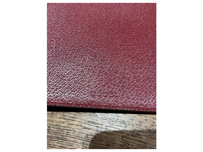 Pochette Gucci GG Supreme Stampa Uccello Marrone Bianco Rosso Blu Beige Verde Giallo - vista 7