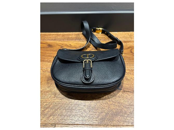 Borsa Christian Dior Bobby in pelle nera Nero - vista 6