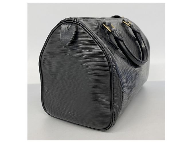 Louis Vuitton Speedy Epi Leather 25 Nero - vista 3
