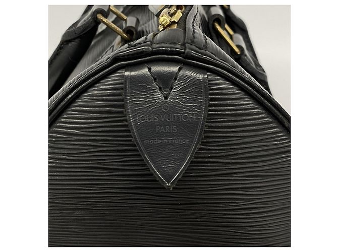 Louis Vuitton Speedy Epi Leather 25 Nero - vista 5