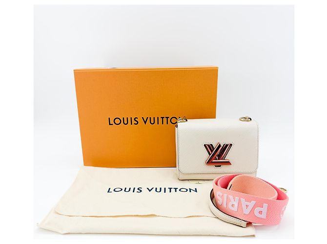 Louis Vuitton Twist Epi Leather MM Bege - vista 6