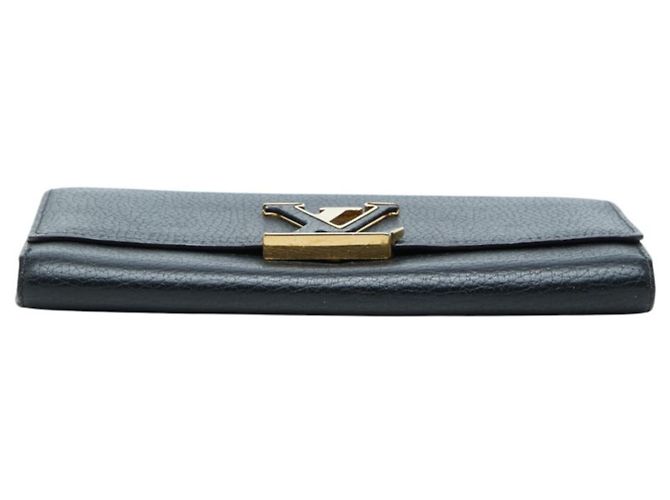 Louis Vuitton Portefeuille Capucines Long Wallet Nero - vista 3