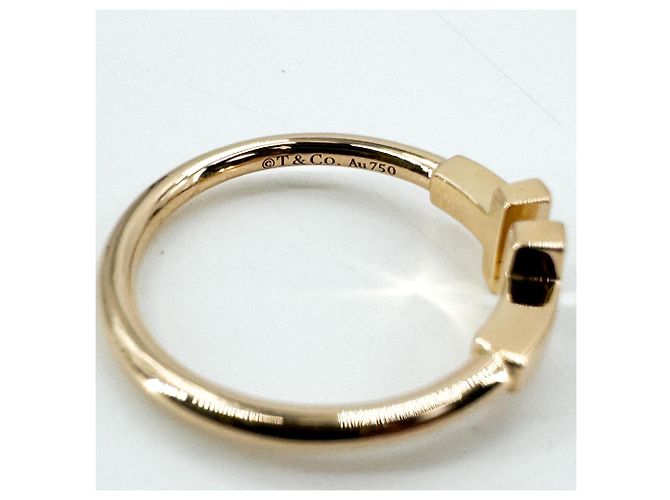Tiffany & Co. T Wire Oro Rosa 18K Dorado - vista 2