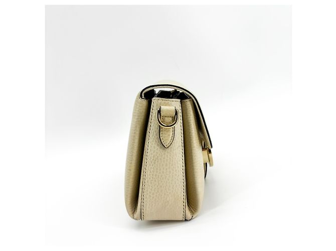 Gucci Interlocking Leather Small Beige - Ansicht 3