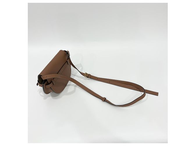 Cinto Loewe Gate Belt Leather Mini Marrom - vista 6