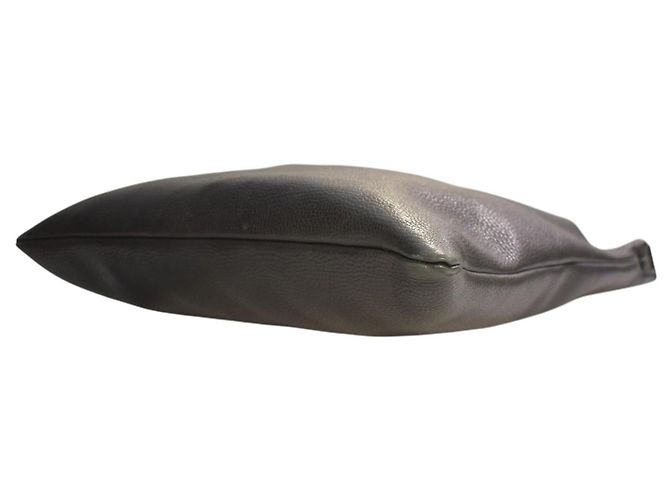 Marni Borsa Hobo Pelle Martellata Nera Nero - vista 8