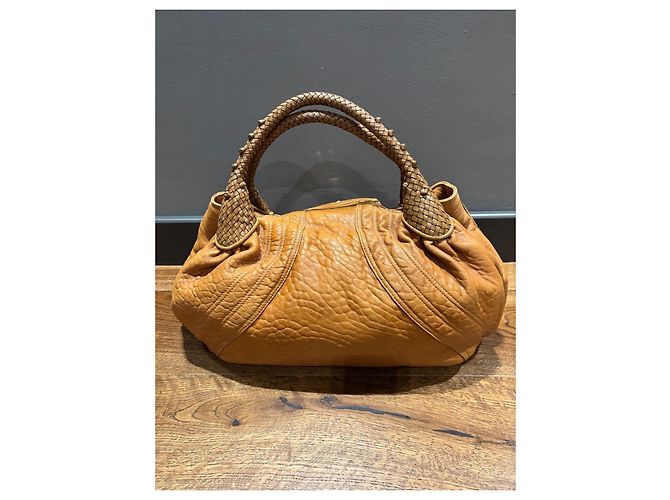 Borsa Fendi Spy in pelle marrone - vista 10