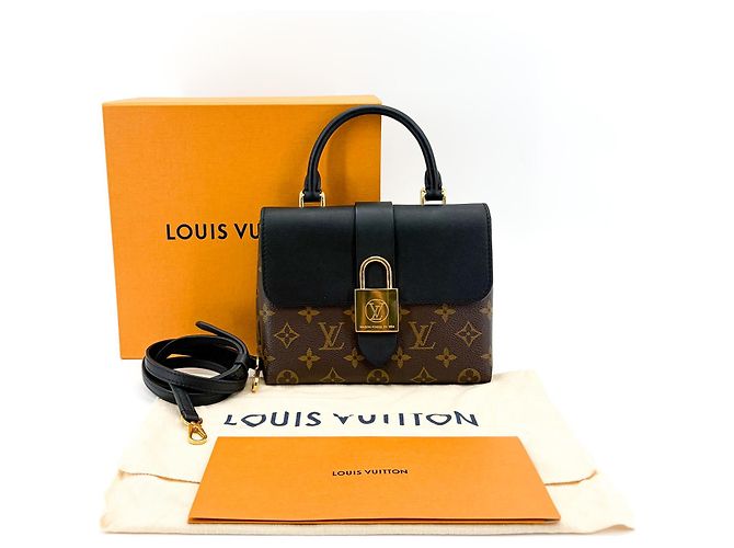 Louis Vuitton Locky Monogram Canvas with Leather BB Preto - vista 7