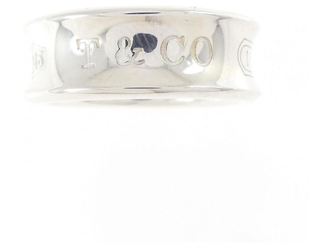 Autre Marque Anello Fascia Tiffany & Co. 1837 in Argento - vista 2