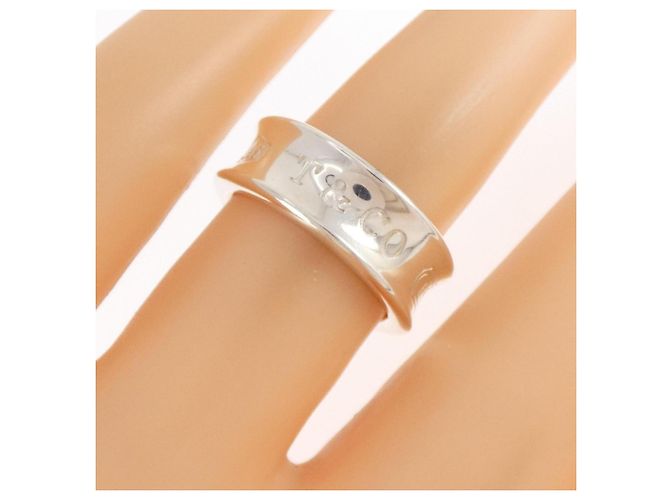 Autre Marque Anello Fascia Tiffany & Co. 1837 in Argento - vista 5