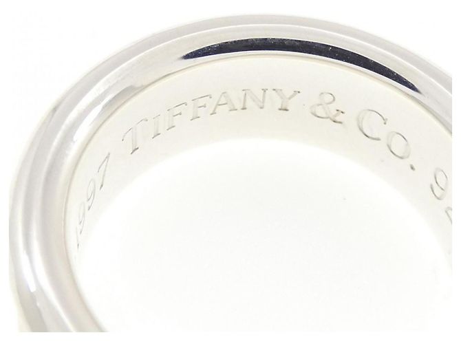 Autre Marque Anello a Fascia Tiffany & Co. 1837 in Argento - vista 4