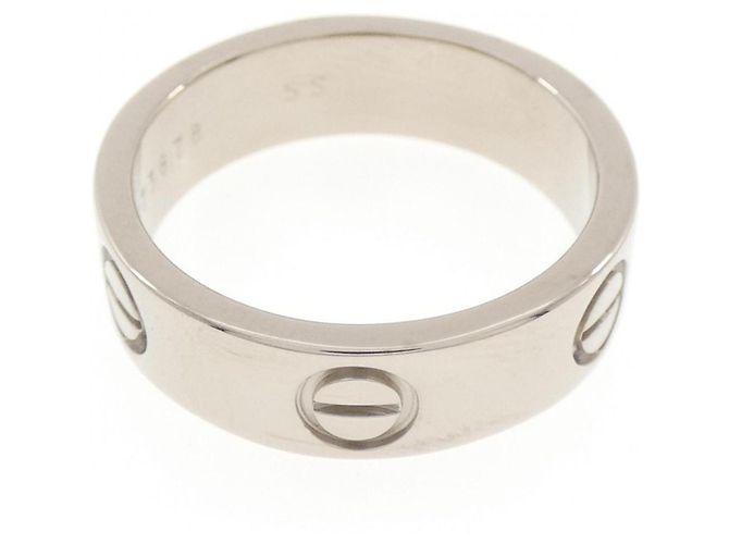 Anello Cartier Love in oro bianco D'oro - vista 2