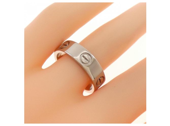Anello Cartier Love in oro bianco D'oro - vista 4