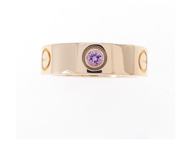 Cartier Love 1P Band Ring Ring Golden - Ansicht 2