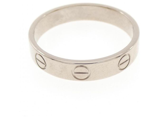 Anello Cartier Mini Love in oro bianco 18K D'oro - vista 2