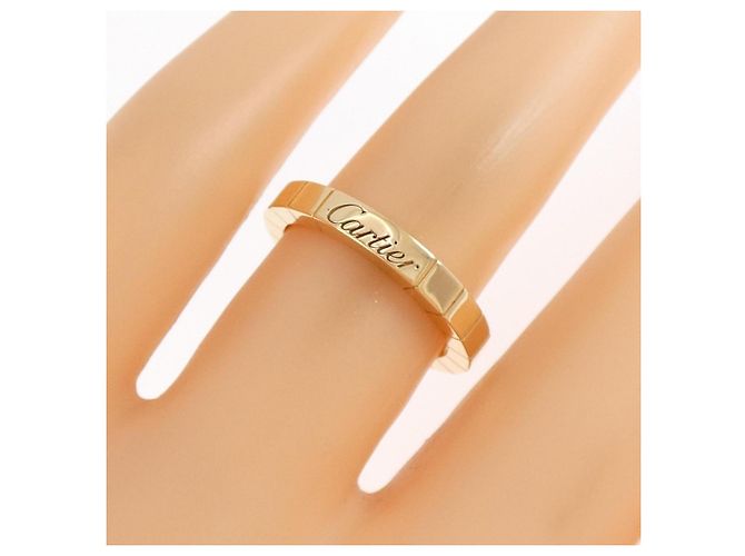 Anello Cartier Lanieres in oro giallo 18K D'oro - vista 3