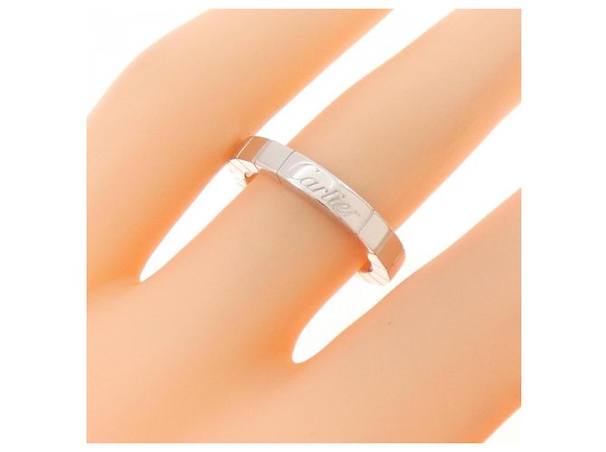 Cartier Lanieres Ring aus Weißgold Golden - Ansicht 3