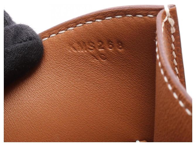 Hermès Bolso de hombro Hermes Constance 24 Gold Castaño - vista 5
