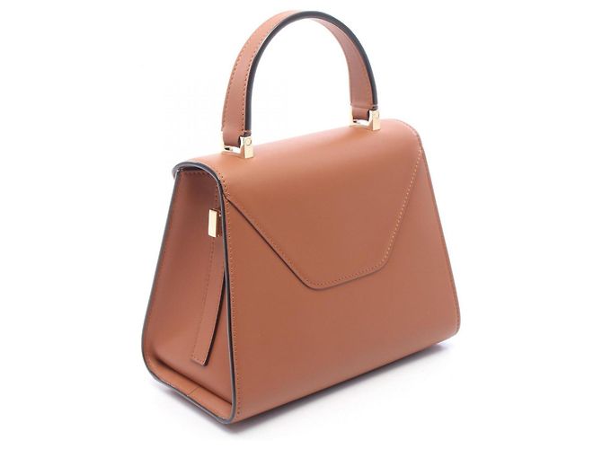 Borsa 2-Way Valextra Iside Mini Jewel Marrone - vista 2