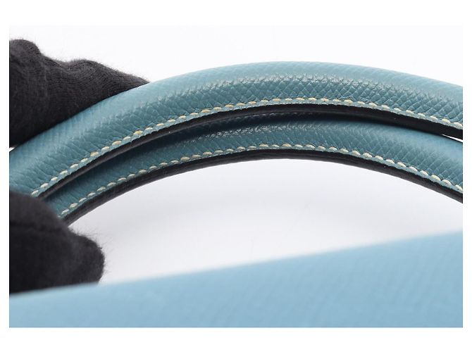 Hermès Borsa Hermes Sac Envie 36 Blu - vista 11