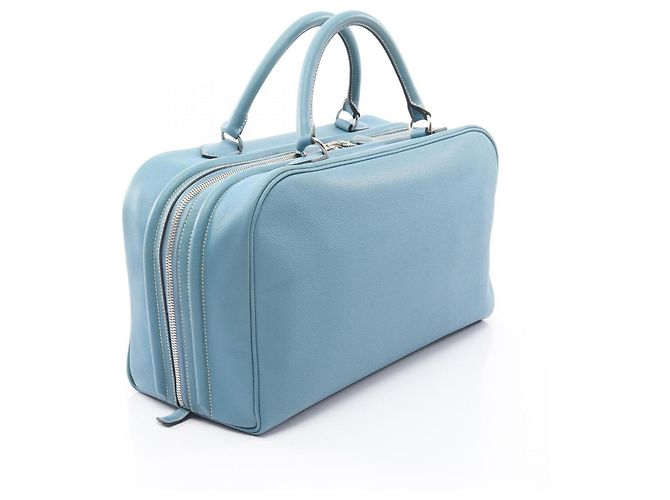 Hermès Borsa Hermes Sac Envie 36 Blu - vista 2