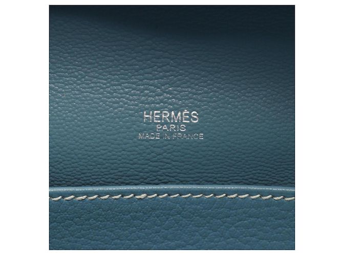 Hermès Borsa Hermes Sac Envie 36 Blu - vista 4