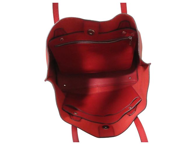 Tod's Joy Leder Tote/Schultertasche Rot - Ansicht 10