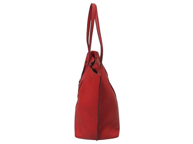 Tod's Joy Leder Tote/Schultertasche Rot - Ansicht 5