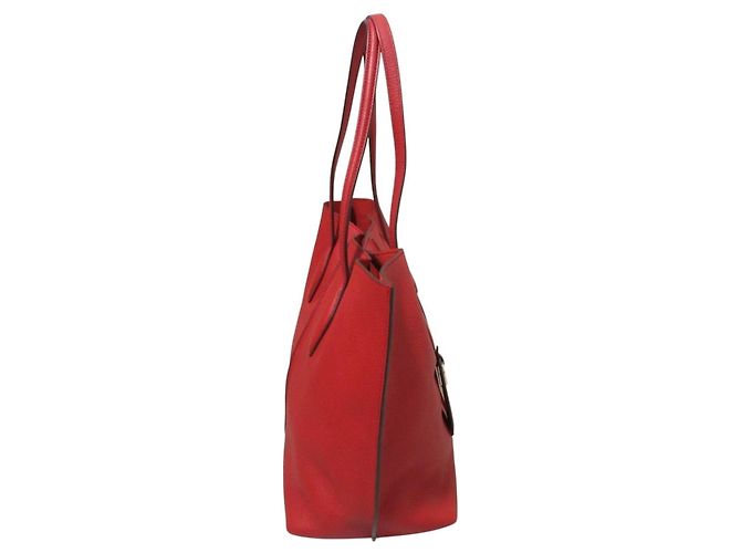 Tod's Joy Leder Tote/Schultertasche Rot - Ansicht 6