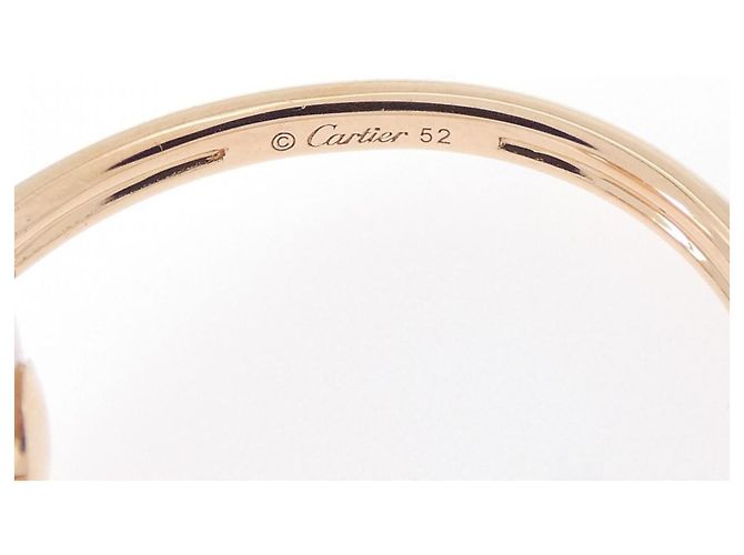 Anello Cartier Amulet in oro rosa 18K - vista 4