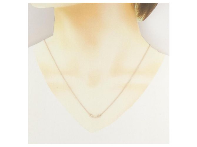 Autre Marque Collar Tiffany T Smile Mini Dorado - vista 6
