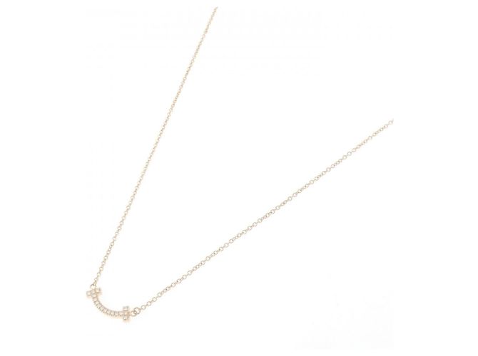 Autre Marque Collar Tiffany T Smile Mini Dorado - vista 2
