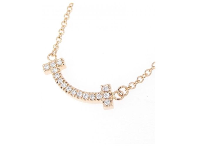 Autre Marque Collar Tiffany T Smile Mini Dorado - vista 3