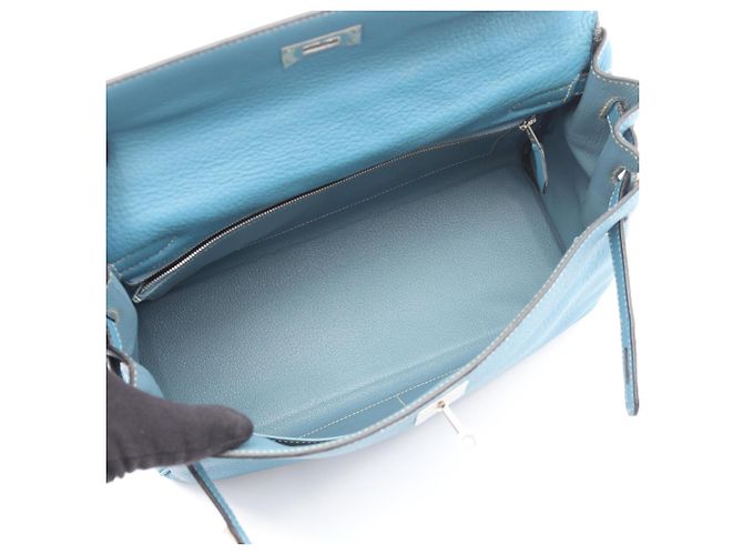 Hermès Bolsa 2-Way Hermes Kelly 32 Azul - vista 3