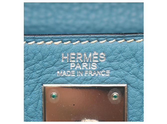 Hermès Bolsa 2-Way Hermes Kelly 32 Azul - vista 4