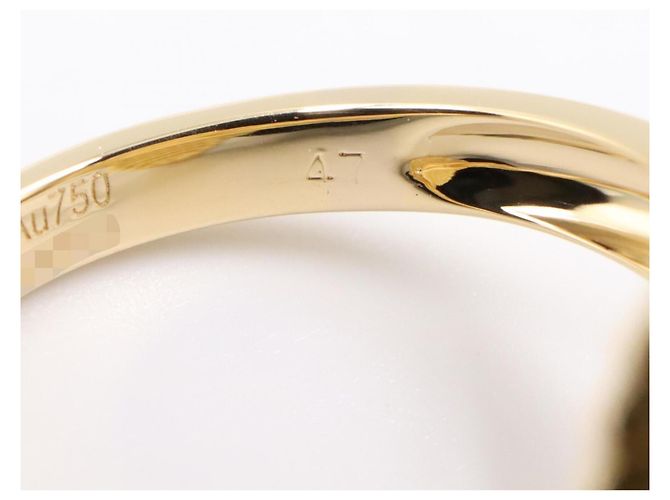 Van Cleef & Arpels Vintage Alhambra Onyx Ring Schwarz Golden - Ansicht 5