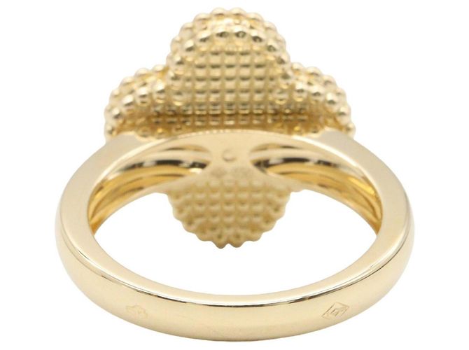 Van Cleef & Arpels Vintage Alhambra Ring aus Karneol Rot Golden - Ansicht 3