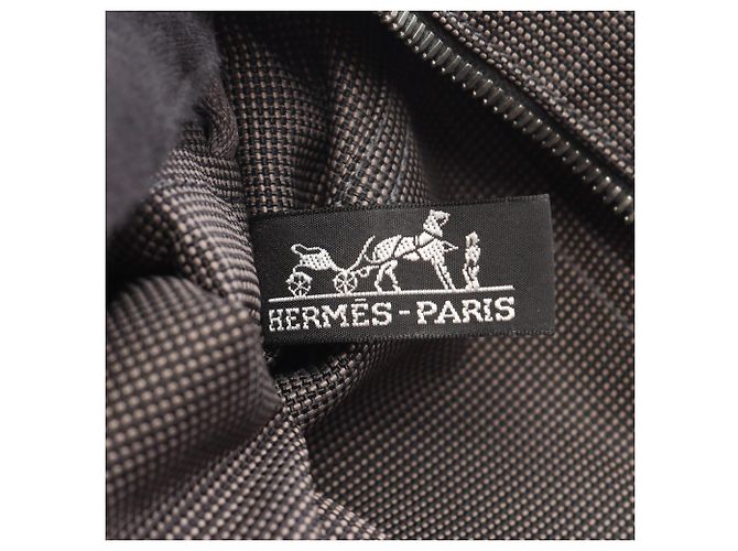 Hermès Sac Cabas Hermes Herline MM Marron - vue 4