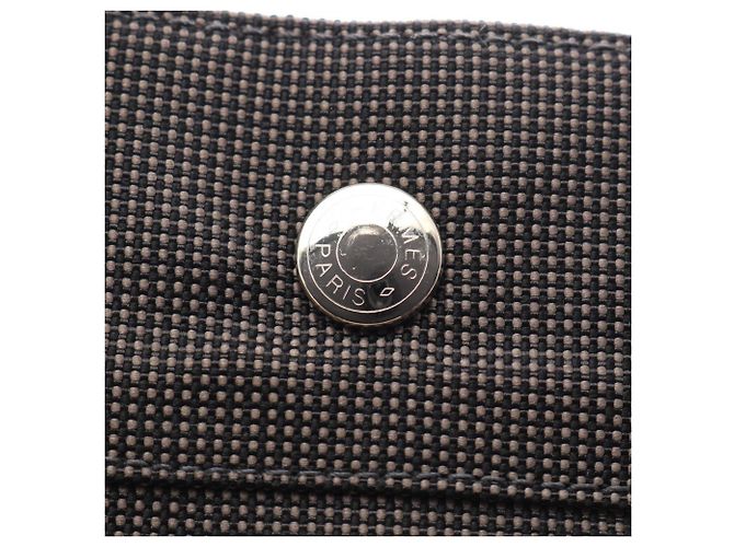 Hermès Sac Cabas Hermes Herline MM Marron - vue 8