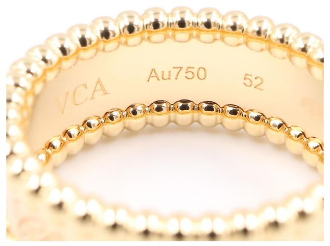 Anello Perlée Signature Van Cleef & Arpels D'oro - vista 4
