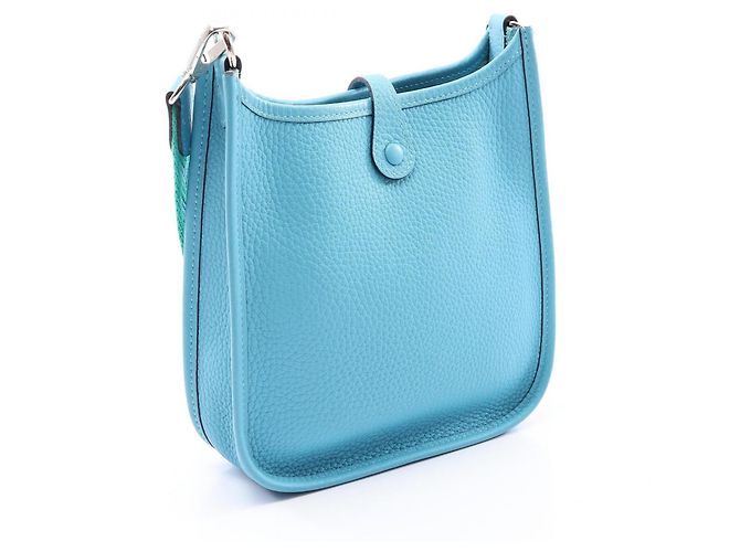 Hermès Borsa a tracolla Hermes Evelyne TPM Amazon Blu - vista 2