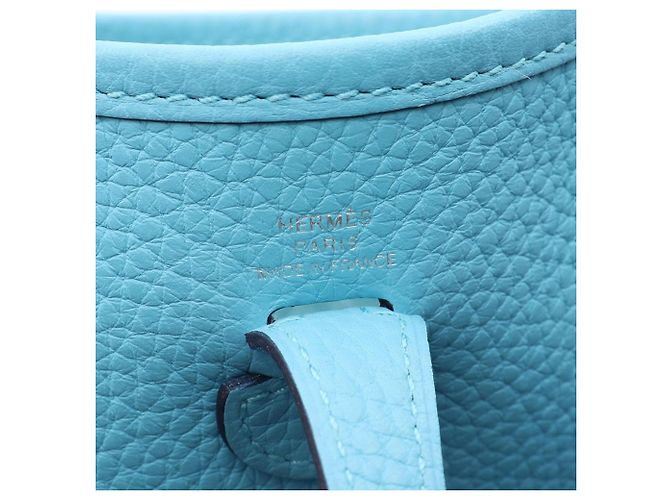 Hermès Borsa a tracolla Hermes Evelyne TPM Amazon Blu - vista 4