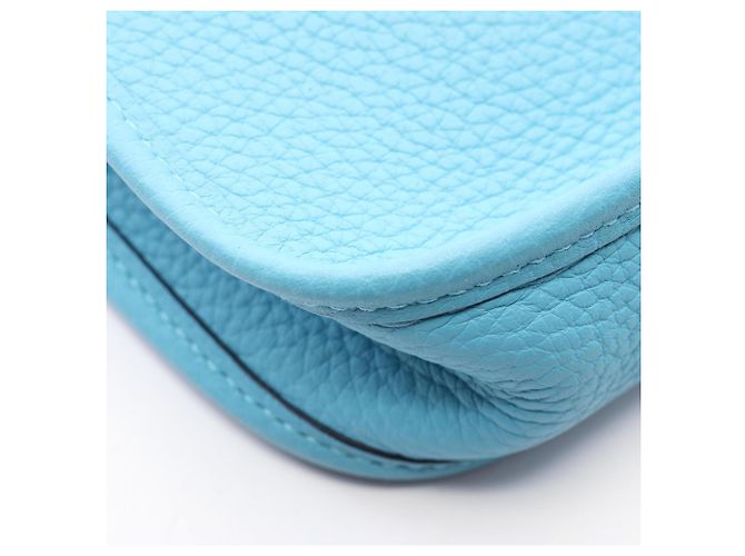 Hermès Borsa a tracolla Hermes Evelyne TPM Amazon Blu - vista 6