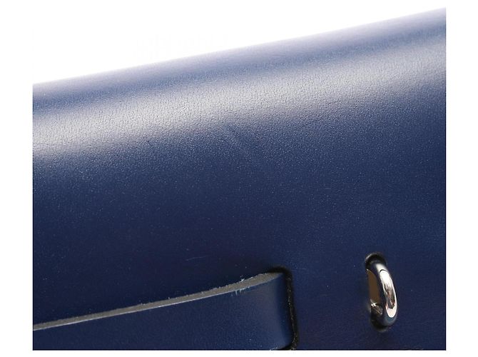 Hermès Hermes Herbag Zip PM Bolso de mano 2-Way Amarillo Azul marino - vista 9