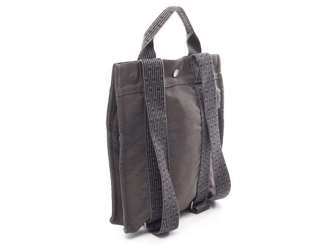 Hermès Sac à dos/Sac à main Hermes Herline Ad PM Marron - vue 2