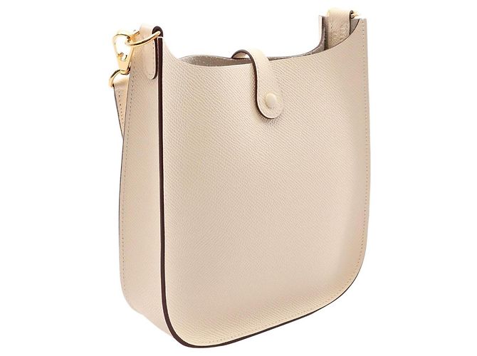 Hermès Borsa a tracolla Hermes Evelyne 16 TPM Sellier Crudo - vista 2