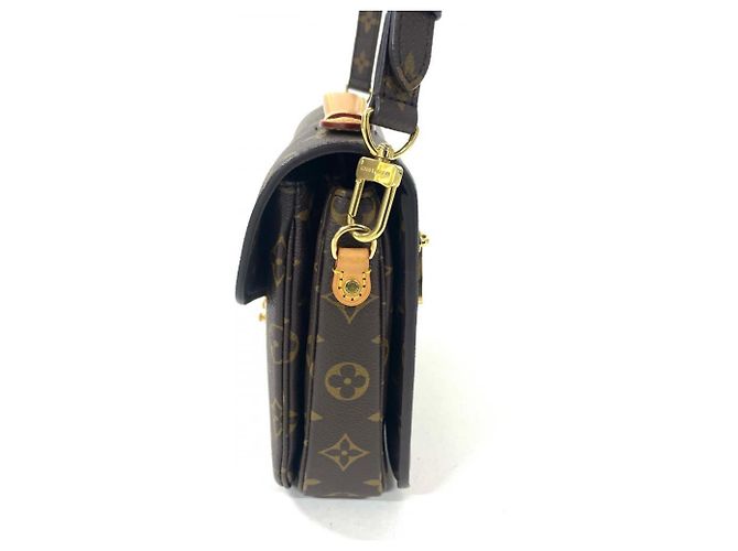 Borsa a tracolla Louis Vuitton Pochette Metis MM Marrone - vista 2