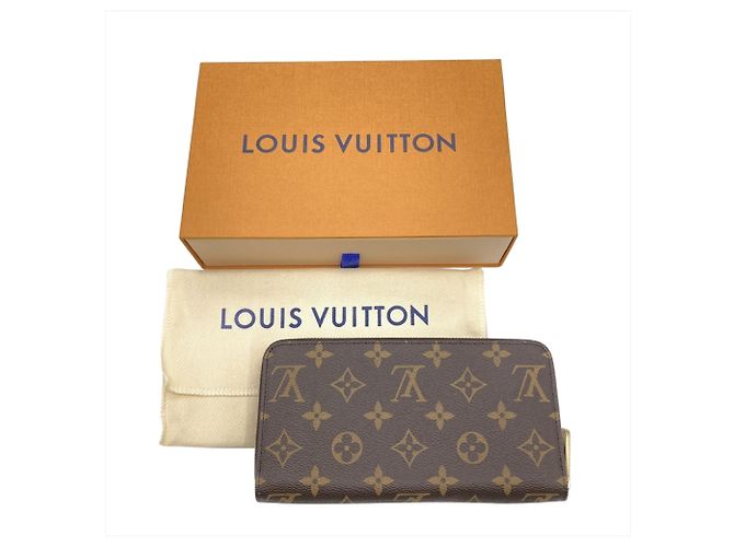 Portafoglio Zippy Monogram Louis Vuitton Marrone - vista 10